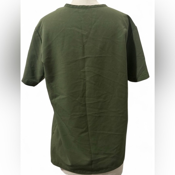 FIGS Dark Olive Catarina Top Technical Collection Limited Edition Size Small - Picture 3 of 4